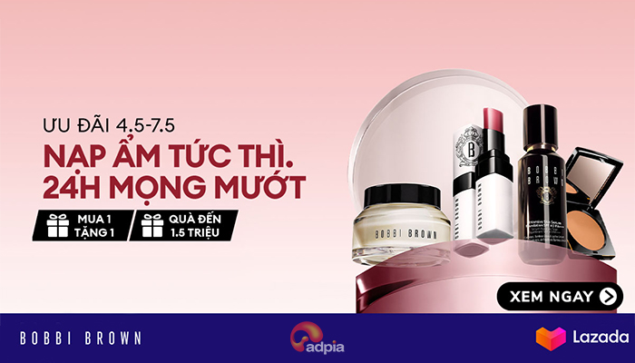 [LAZADA x Bobbi Brown] Nạp ẩm tức thì - 24H mọng mướt