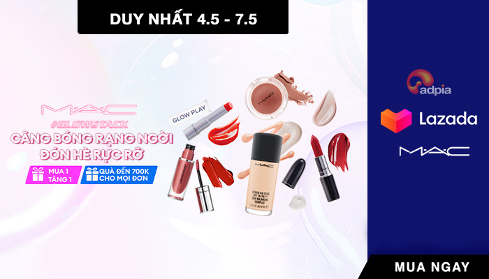 [LAZADA x MAC] Căng bóng rạng ngời - Đón hè rực rỡ