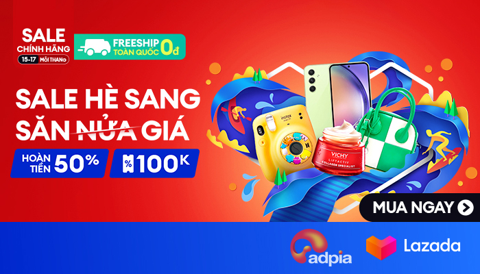 [LAZADA] Sale hè sang - Săn nửa giá