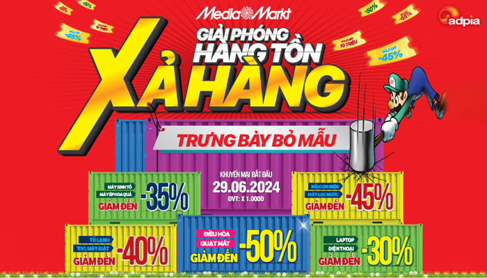 [MEDIAMART] Giải phóng hàng tồn xả hàng