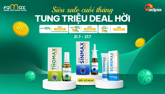 [FAMAX] Siêu sale cuối tháng - Tung triệu deal hời