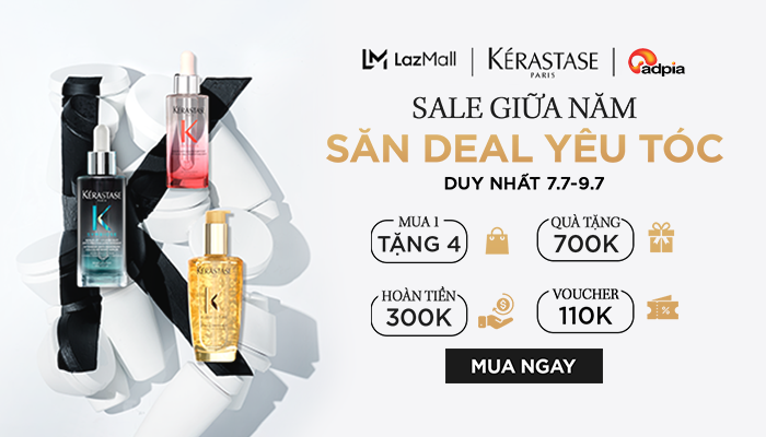 [LAZADA x Kerastase] Sale giữa năm - Săn deal yêu tóc