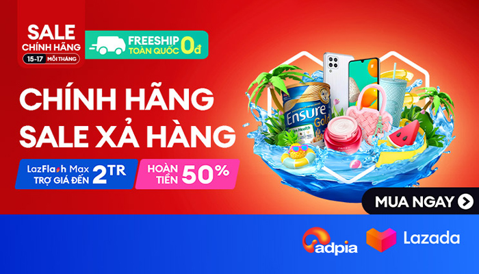 [LAZADA] Chính hãng sale xả hàng