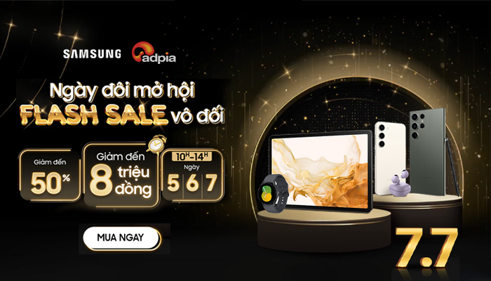 [SAMSUNG] Ngày đôi mở hội - Flashsale vô đối