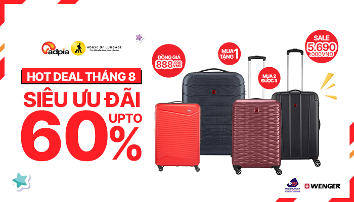 [HOLVN] Hot deal tháng 8 - Siêu ưu đãi đến 60%