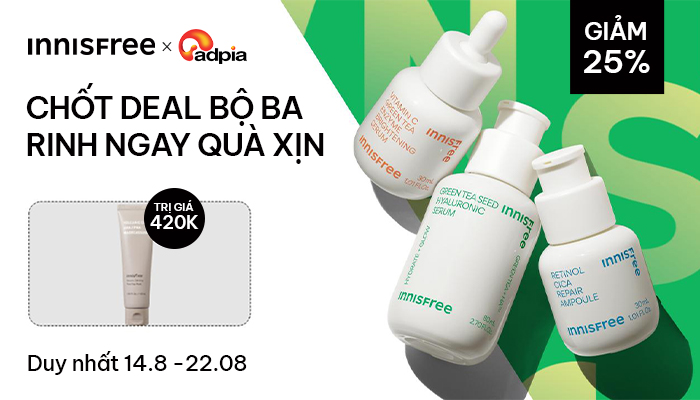 [INNISFREE] Ngày hội thành viên - Ưu đãi ngập tràn