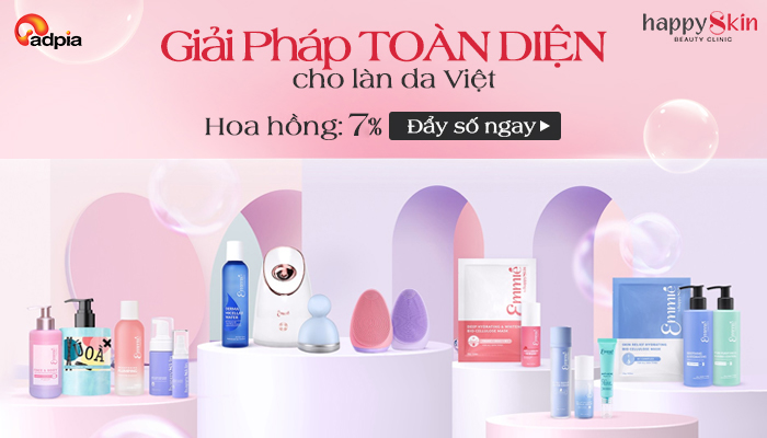 [CHIẾN DỊCH MỚI] Khởi sóng chiến dịch tiếp thị liên kết HappySkin