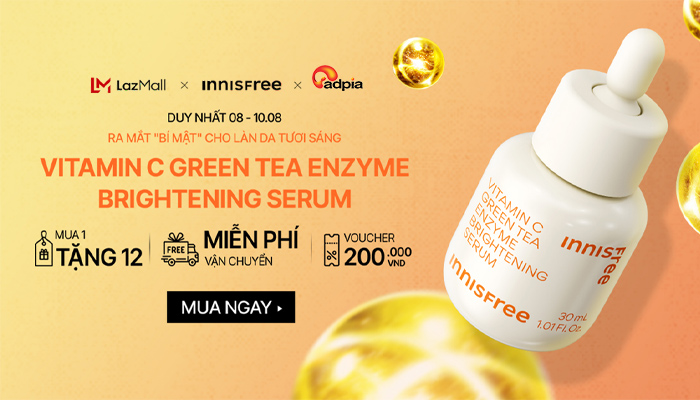 [LAZADA x Innisfree] Ngày đôi săn deal xịn đón siêu phẩm mới