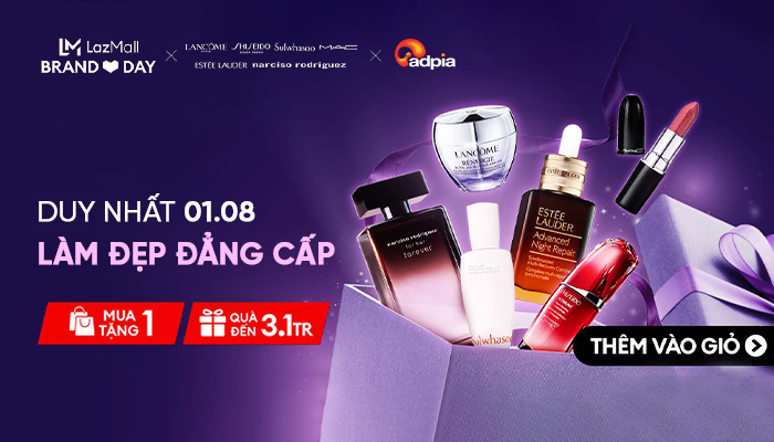 [LAZADA] Bùng nổ 1.8 - Làm đẹp đẳng cấp