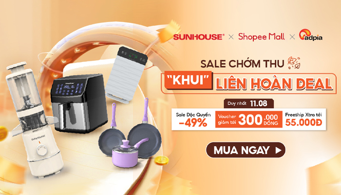[SUNHOUSESHOPEE] SALE CHỚM THU - "KHUI" LIÊN HOÀN DEAL