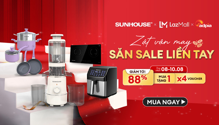 [SUNSHOUSELAZADA] Zật vận may - Săn sale liền tay