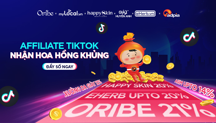 AFFILIATE TIKTOK - NHẬN HOA HỒNG KHỦNG