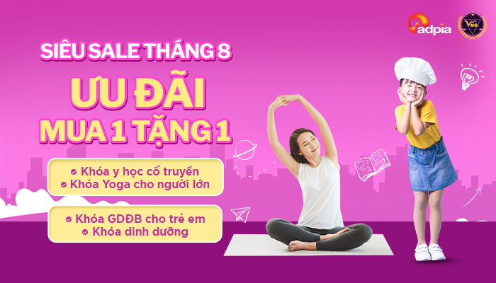 [VMC] Siêu sale tháng 8 - Ưu đãi mua 1 tặng 1