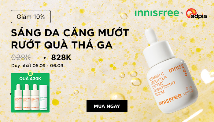 [INNISFREE] Săn Deal sale đỉnh giữa tuần