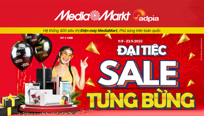 [MEDIAMART] Đại tiệc sale tưng bừng