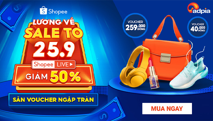 [SHOPEE] Lương về sale to 25.9 Shopee live giảm 50%