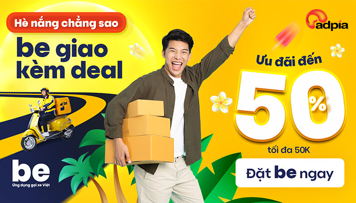 [BE] Hè nắng chẳng sao - Be vẫn ưu đãi bùng nổ