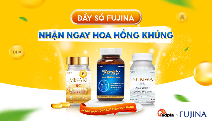 [FUJINA] Tin Hot!! Fujina thưởng thêm hoa hồng