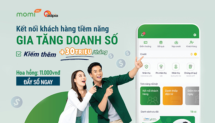 [CHIẾN DỊCH MỚI] Khởi sóng chiến dịch tiếp thị liên kết MOMI