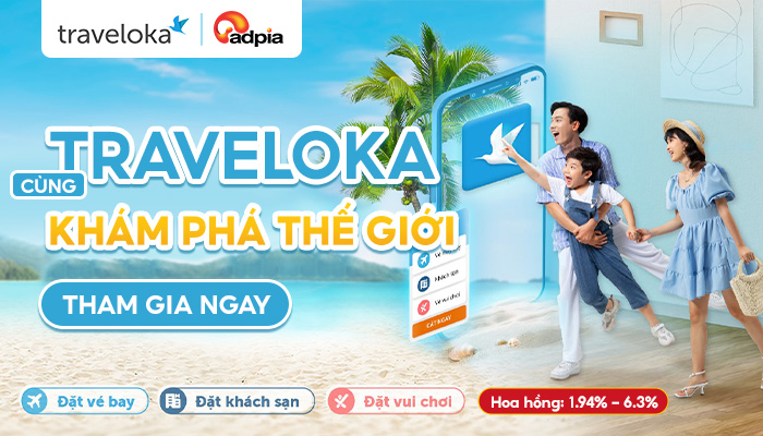 Thông báo khởi sóng chiến dịch Traveloka