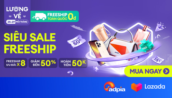 [LAZADA] Payday lương về