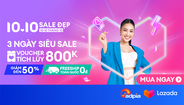 [LAZADA] 10.10 Sale đẹp - Yêu nữa hàng Lazada ơi!