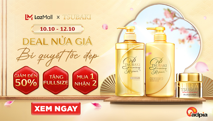 [LAZADA] Deal nửa giá - Bí quyết tóc đẹp