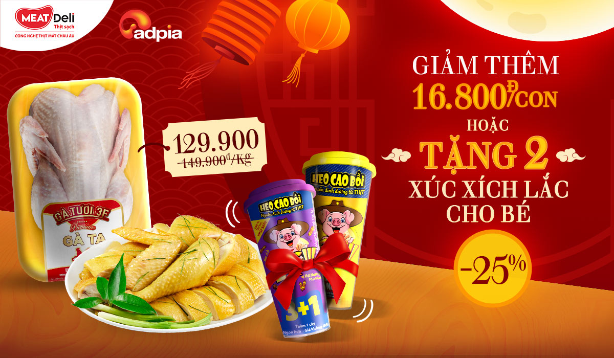 [MEATDELI] Ưu đãi hết cỡ - Đón quà bất ngờ