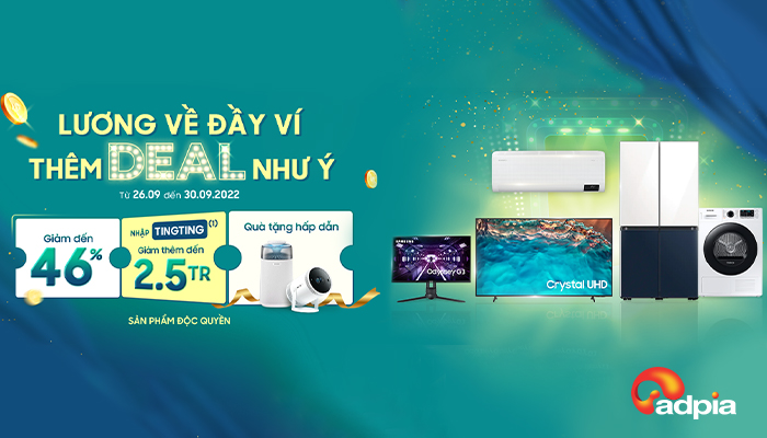 [SAMSUNG] Mừng lương về đầy ví rước thêm deal to hết ý
