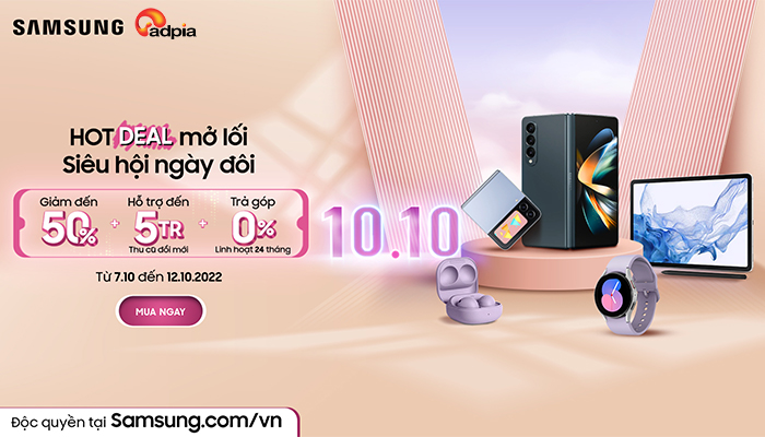 [SAMSUNG] Hot Deal mở lối - Siêu hội ngày đôi