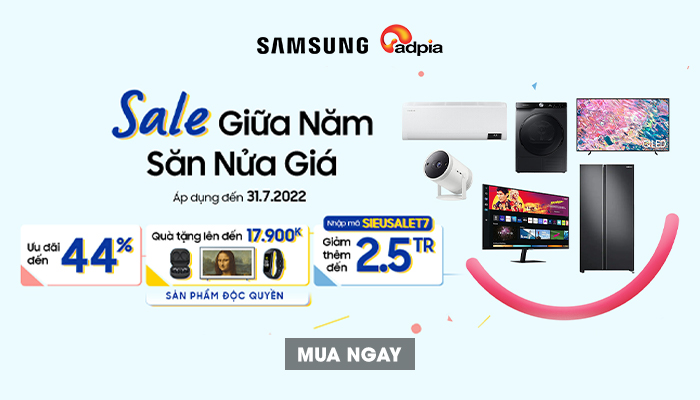 [SAMSUNG] Sale giữa năm - Săn nửa giá