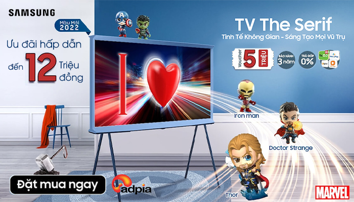 [SAMSUNG] TV The Serif: Tinh tế không gian - Sáng tạo mọi vũ trụ