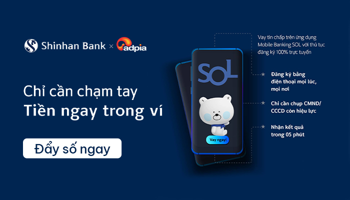 [SOLAPP] Chỉ cần chạm tay - Tiền ngay trong ví