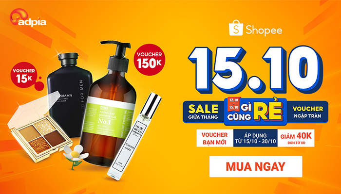 [SHOPEE] Ngày 15 sale giữa tháng, gì cũng rẻ
