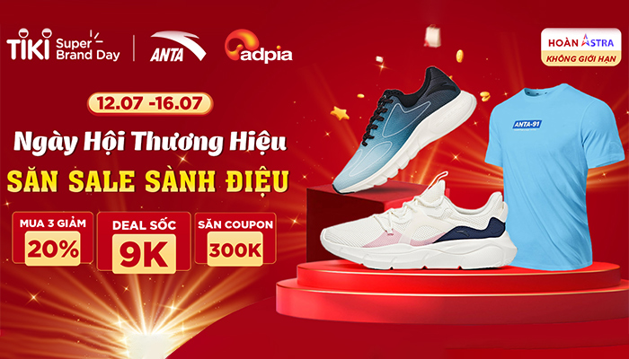 [TIKI] Ngày hội thương hiệu - Săn sale sành điệu