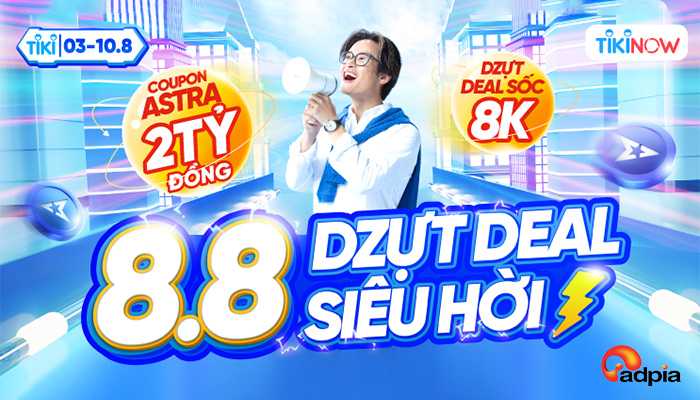 [TIKI] 8.8 Dzựt Deal siêu hời