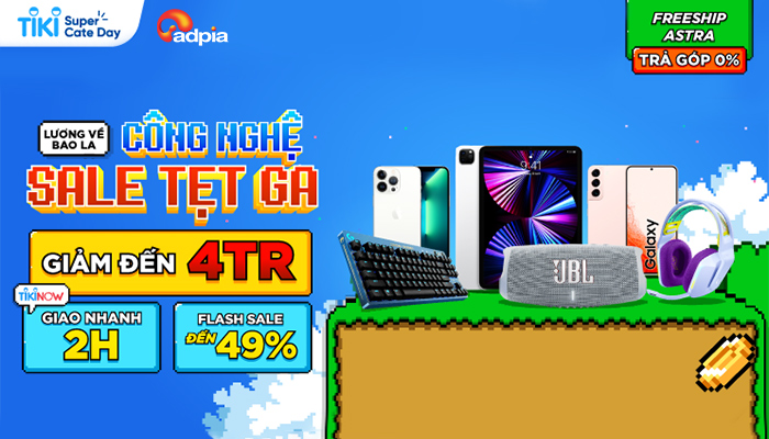 [TIKI] Lương về bao la - Công nghệ sale tẹt ga