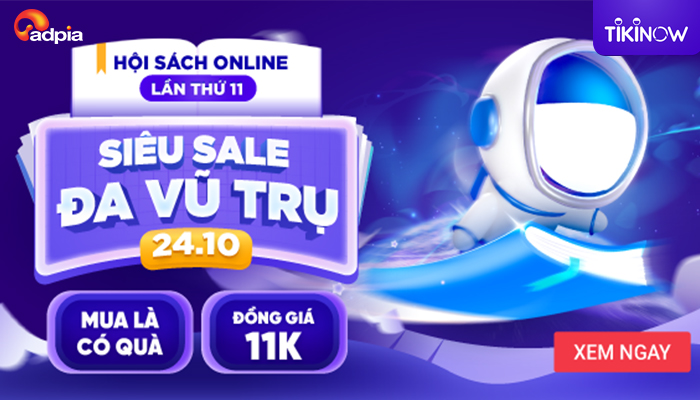[TIKI] Hội sách online 2022 - Siêu sale đa vũ trụ