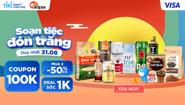 [TIKI] Soạn tiệc đoán trăng mua 2 giảm 50%