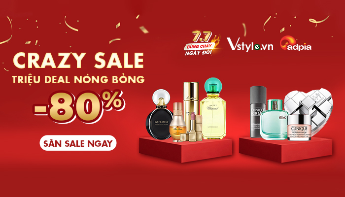 [VSTYLE] Siêu sale 7.7 - Bùng cháy ngày đôi - Vstyle tặng bạn ưu đãi khủng