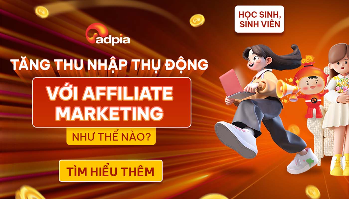 Web kiếm tiền online với affiliate marketing