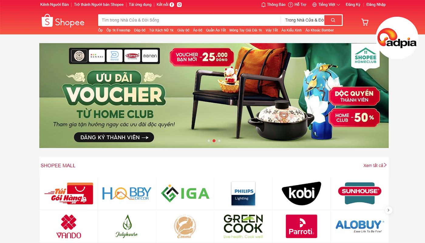 sản phẩm v&agrave; ng&agrave;nh h&agrave;ng b&aacute;n chạy tr&ecirc;n Shopee nh&agrave; cửa v&agrave; đời sống