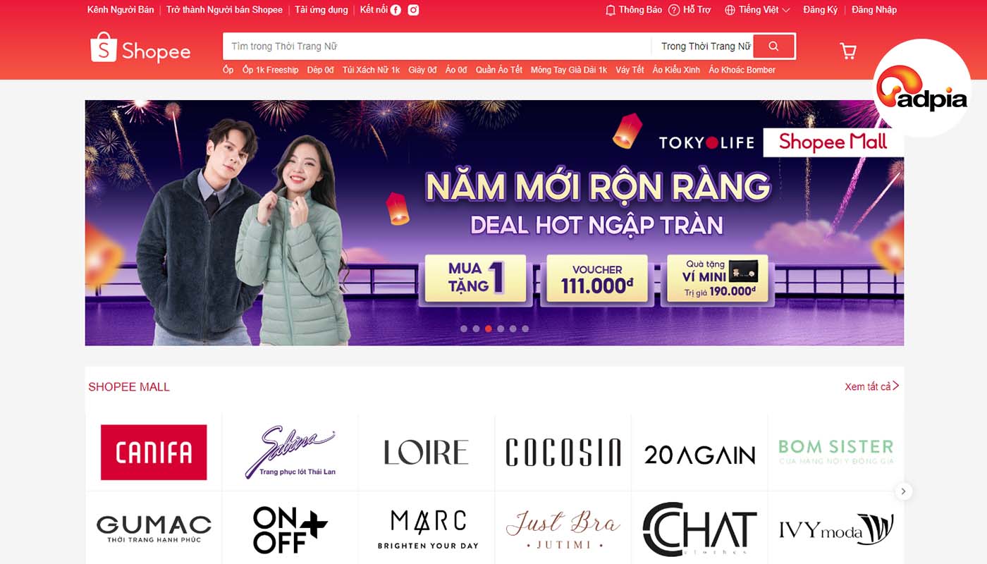 sản phẩm v&agrave; ng&agrave;nh h&agrave;ng b&aacute;n chạy tr&ecirc;n Shopee thời trang nữ