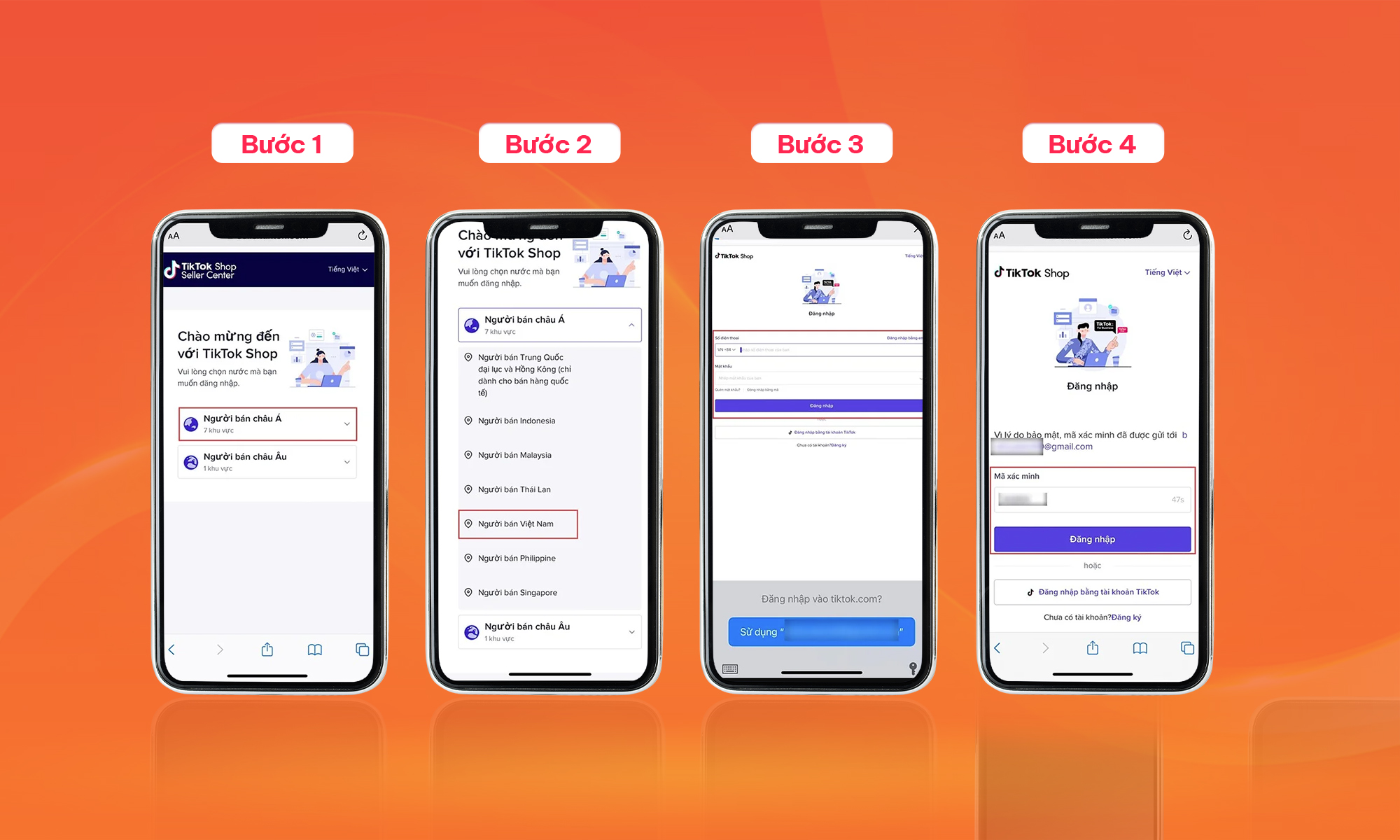 Liên kết tài khoản tiktok cá nhân với TikTok Shop