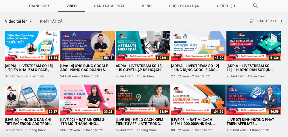 Hình ảnh thumbnail đẹp cho video Youtube