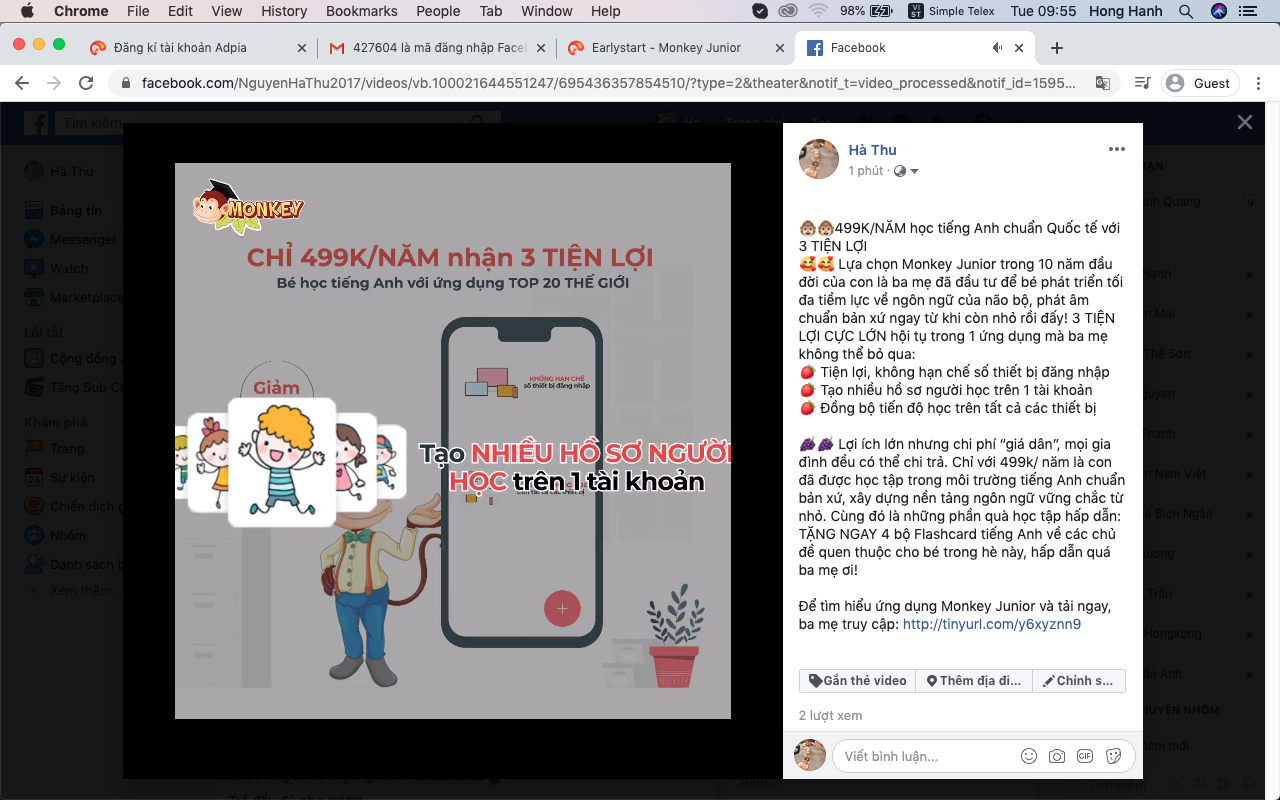 Hướng dẫn chia sẻ b&agrave;i viết k&egrave;m link affiliate l&ecirc;n trang c&aacute; nh&acirc;n Facebook