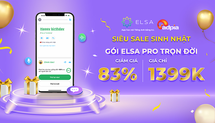 [ELSA] THÁNG CỦA NÀNG - NHẬN NGÀN ƯU ĐÃI TỪ ELSA