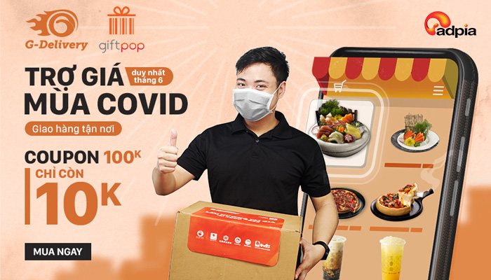 [GIFTPOP] SIÊU KHUYẾN MÃI MÙA COVID - COUPON 100K GIÁ BÁN CHỈ 10K