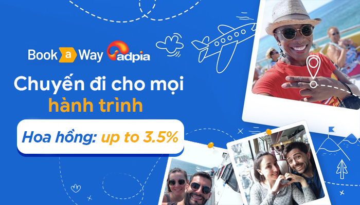 Khởi sóng chiến dịch tiếp thị liên kết Bookaway