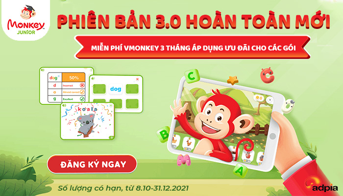 [MONKEY JUNIOR] RA MẮT MONKEY JUNIOR PHIÊN BẢN 3.0 HOÀN TOÀN MỚI